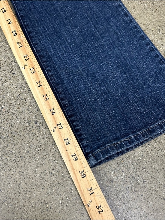 Levi’s Jeans Womens 4 Blue Flare Y2K 2000s Bell Bottoms 545 Grunge Alt Girlie - Picture 5 of 10